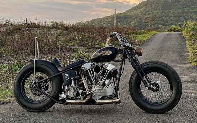 Harley Davidson Knucklehead By Mika Motorcycles