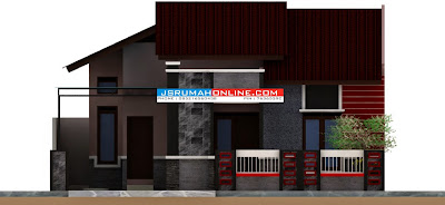 DESAIN RUMAH TYPE 56