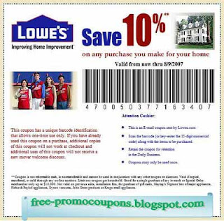 Free Printable Lowes Coupons