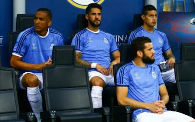 James Rodriguez dự bị và không được sử dụng ở trận chung kết Champions League