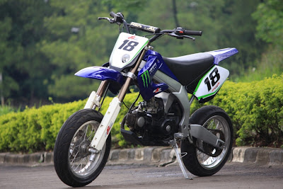 Honda Legenda Super Moto  Konsep Modifikasi  Kumpulan 