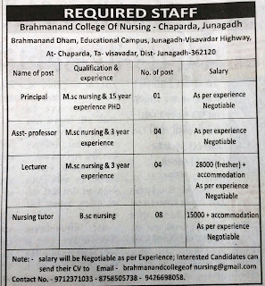 Staff Nurse Recruitment 