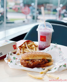 McDonald’s, McDonald’s Malaysia, Portuguese Chicken Burger, McD, Dinosaur McFlurry, Fanta Grape McFreeze, Food, McDonald’s, Burger, New Burger