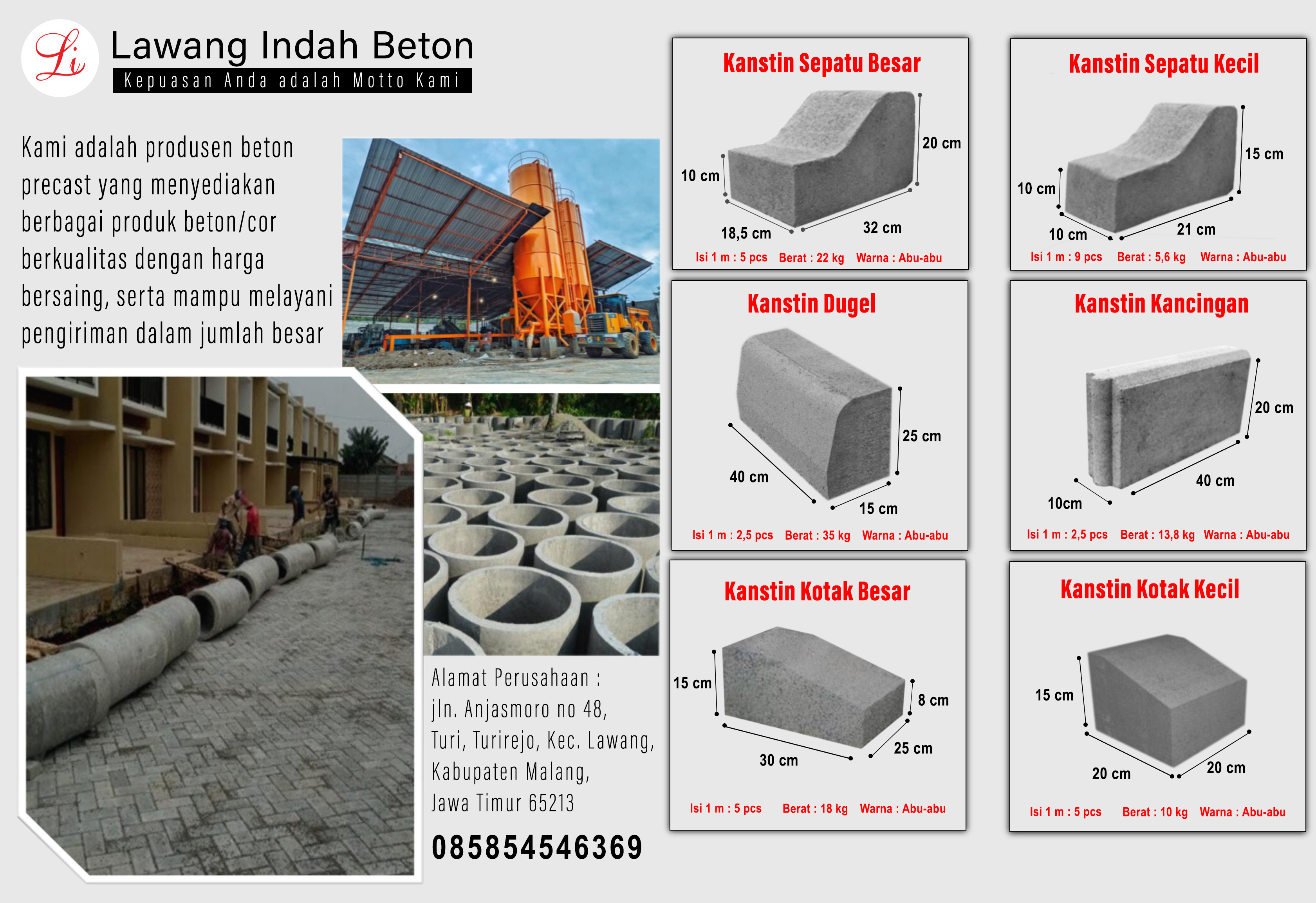 Pabrik Genteng Beton Dan Paving Block