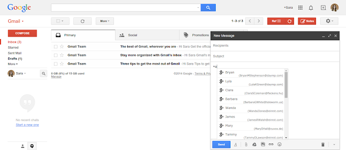 Gmail introduces @Mentions for Web