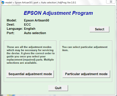 How to Reset Epson Artisan 50 Reset Program D0WNLOAD