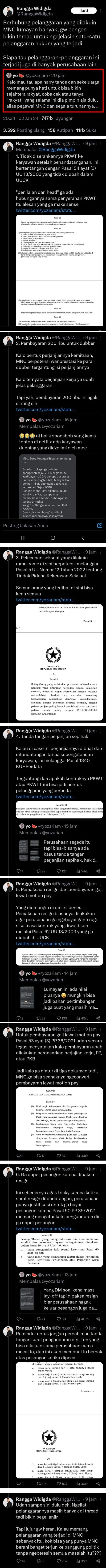 yozariam salah satu eks karyawan MNC Hary Tanoe mengungkap fakta ini VIRAL... Kalo mau tau apa Hary Tanoe dan sekeluarga memang punya hati untuk bisa bikin sejahtera rakyat, coba cek karyawan MNC... OHHH TERNYATA