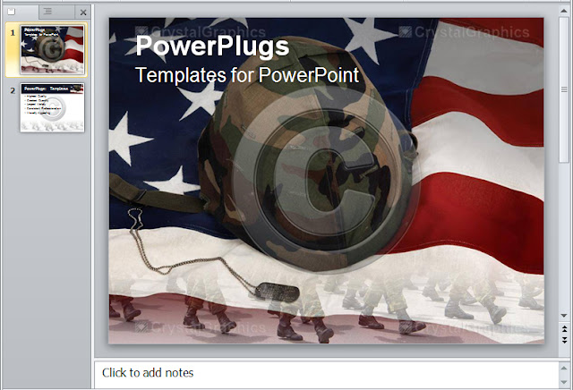 veterans day powerpoint template