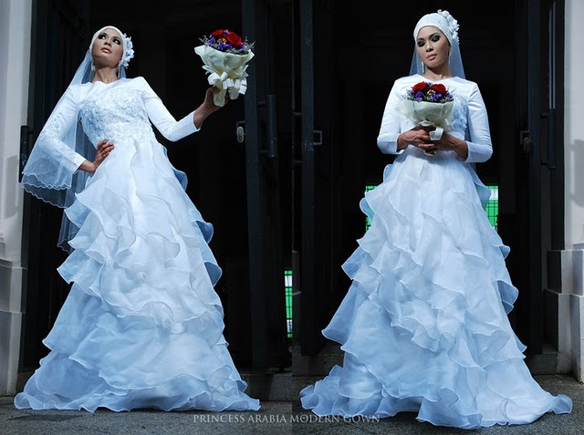 Bridal Facebook Group Selections for White Muslim Wedding Dresses