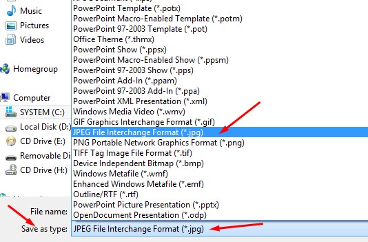 Cara Ubah PPT ke JPG Mengunakan Microsoft PowerPoint