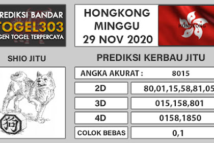 Prediksi Kerbau Jitu Hongkong Minggu 29 November 2020