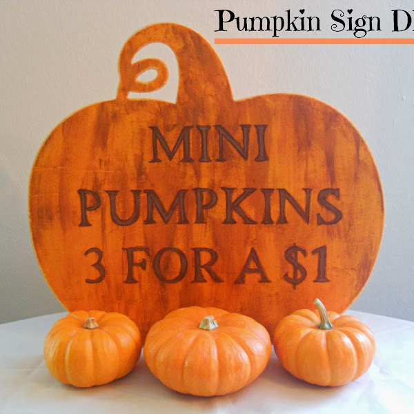 Pumpkin Sign DIY