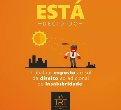 Carpinteiro que trabalhava exposto ao calor sol tem direito a adicional de insalubridade