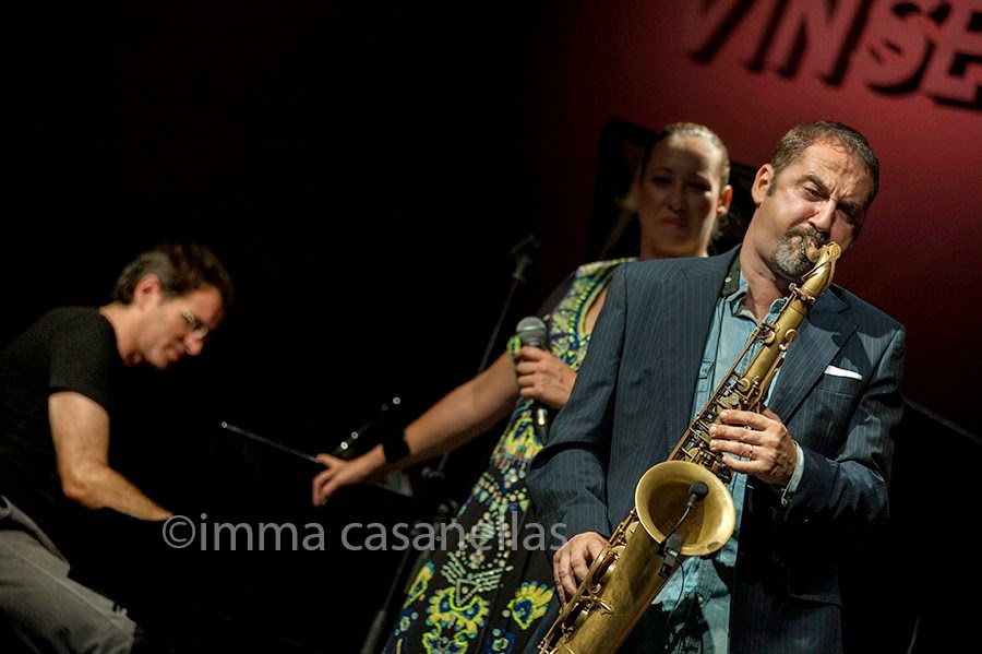 Toni Solà amb Susana Sheiman i Xavi Algans, Vilafranca 2014