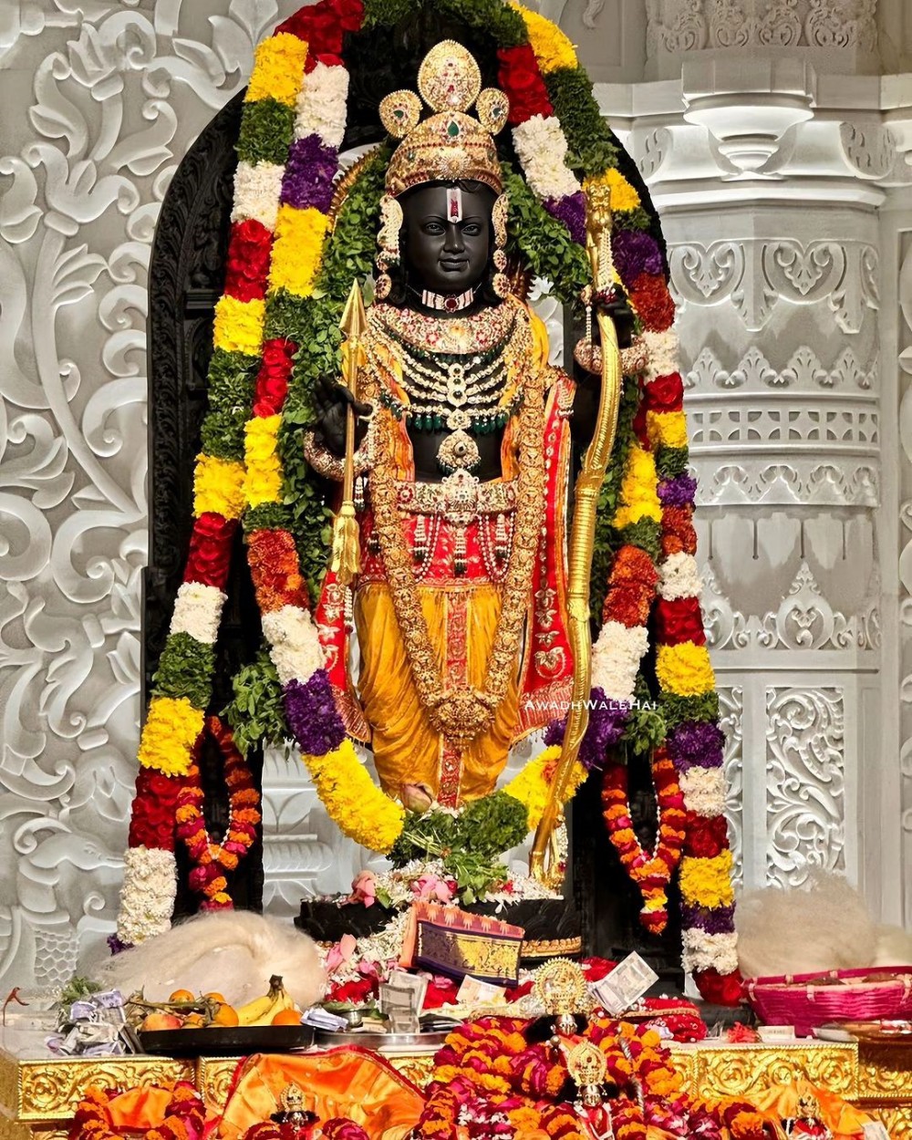 Ram Lalla Full Photo Download Ayodhya-Pran Pratishtha Ram Mandir