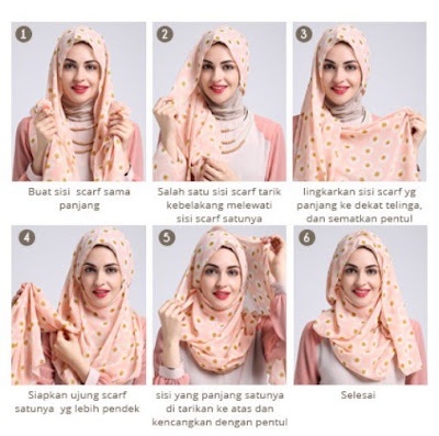 Tutorial Hijab Pashmina