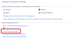 كيفية تسريع الويندوز عن طريق تعطيل وإزالة مجموعة المشاركة المنزلية HomeGroup