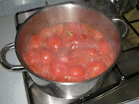 Zubereitung der Tomatensuppe