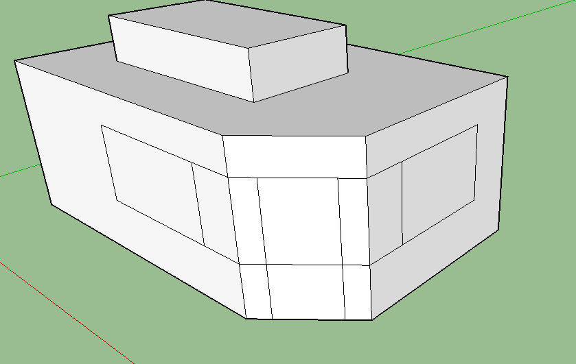 Belajar SketchUp  hari 2 bermain dengan Rectangle dan 