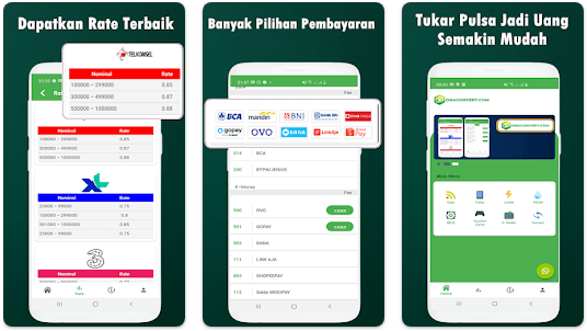 ZonaConvert - Aplikasi Convert Pulsa Jadi Uang