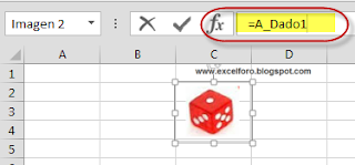 Jugando a los dados con Excel.