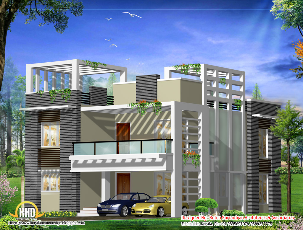  home design plan  2500 Sq. Ft.  Kerala home design and floor plans