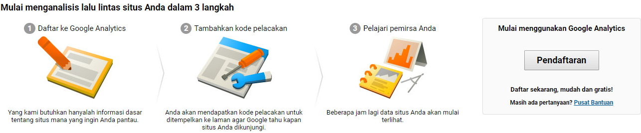 Google Analytics: Begini, Daftar dan Pasang Google Analytics di Blog