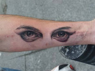 TATUAJES DE OJOS 3D ANTEBRAZO