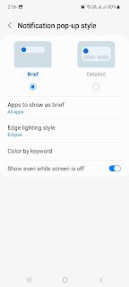 Turn On Samsung Galaxy Note 10 Lite Edge Lighting