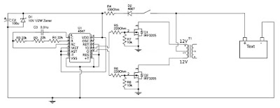 Simple 100W Inverter Schematic Diagram