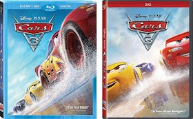 when is cars 3 on blu ray