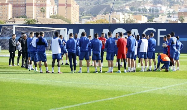 Málaga, plan de entrenamiento (del 22 al 27 de febrero)