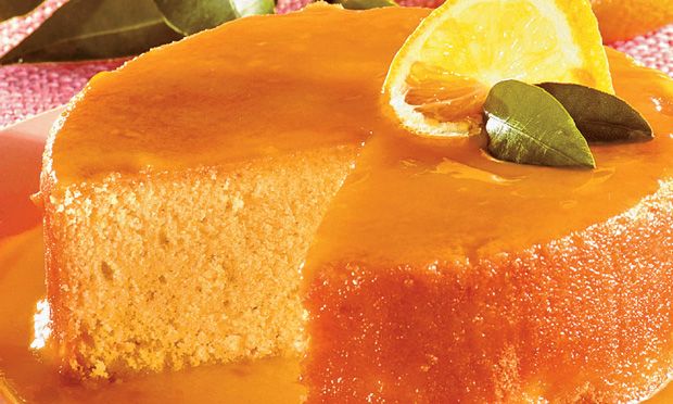 Receta de Torta de Licor y Jarabe de Naranja