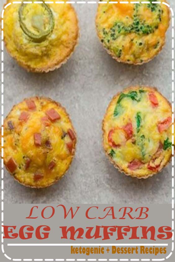 Low Carb Egg Muffin make the perfect breakfast for on the go. They’re packed with protein and so convenient for busy mornings.
