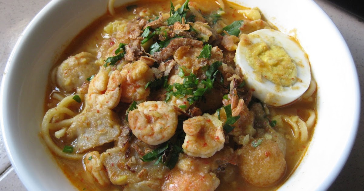 RESEPI NANNIE: MEE REBUS UDANG