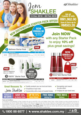 jom join shaklee keahlian ahli percuma free membership