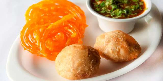 best kachori and jalebi