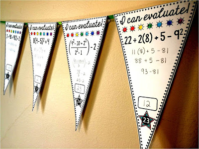 Free math pennants