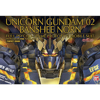 Bandai PG 1/60 Unicorn Gundam 02 Banshee Norn English Manual & Color Guide