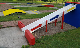 Crazy Golf in Church Stretton