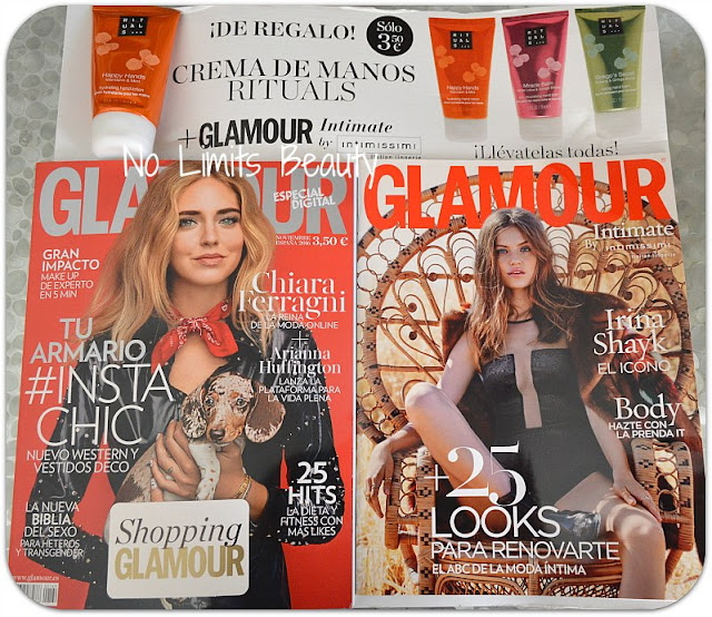 Regalos revistas noviembre 2016: Glamour