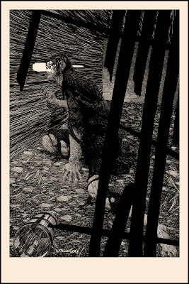 “Close Attention” Frankenstein Screen Print by Bernie Wrightson