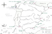 MAPA DE CABOS Y GOLFOS DE ESPAÑA. Publicado por Esther en 19:21 1 comentario . (escanear )