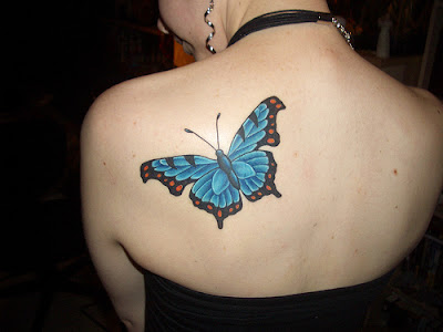 Trendy Butterfly Tattoos 2012