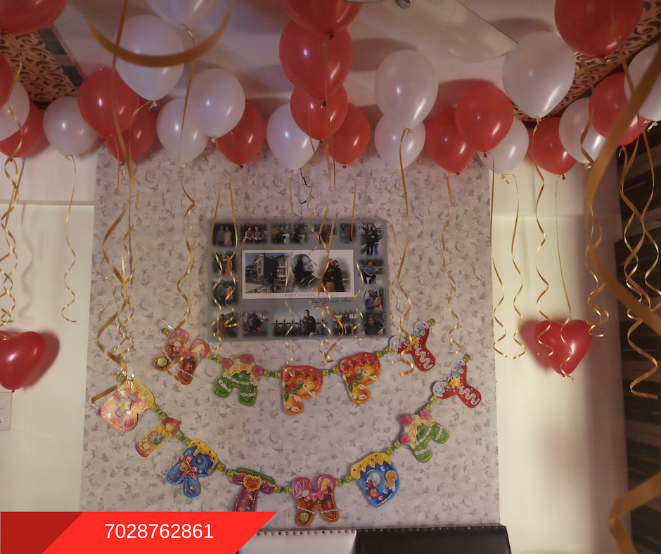 Romantic Room Decoration For Surprise Birthday Party in Pune: Birthday