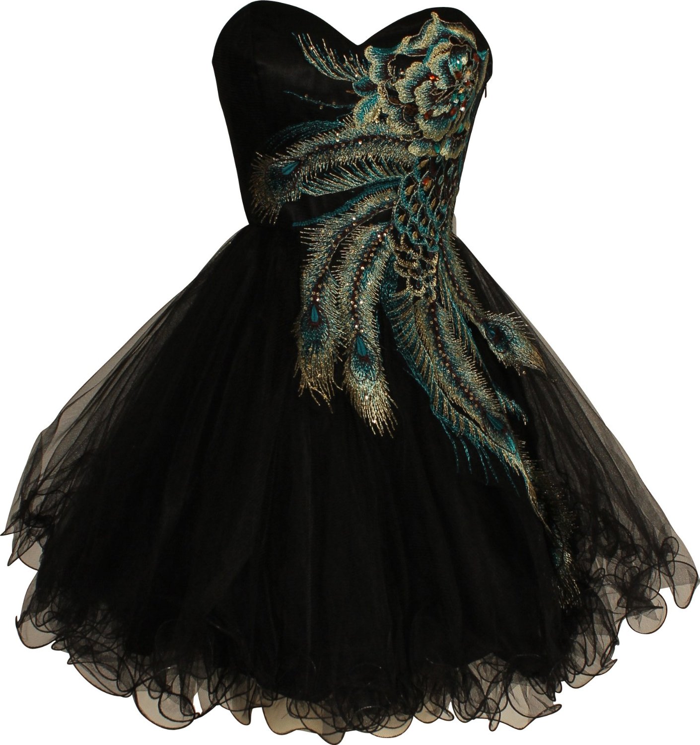 ... embroidered holiday party prom dresses, junior plus size peacock dress