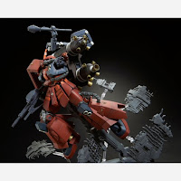 P-Bandai MG 1/100 ZAKU II HIGH MOBILITY TYPE 'PSYCHO ZAKU' (GUNDAM THUNDERBOLT) LAST SESSION Ver. English Color Guide & Paint Conversion Chart