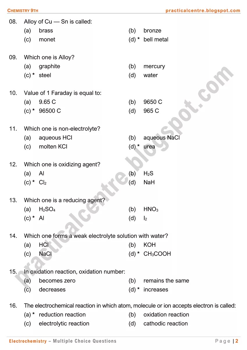 electrochemistry-multiple-choice-questions-2