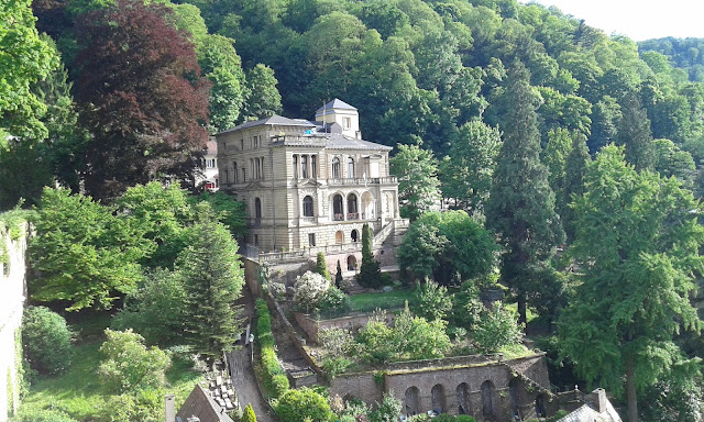 Yeşillerin arasında bir kale, Heidelberg Kalesi...