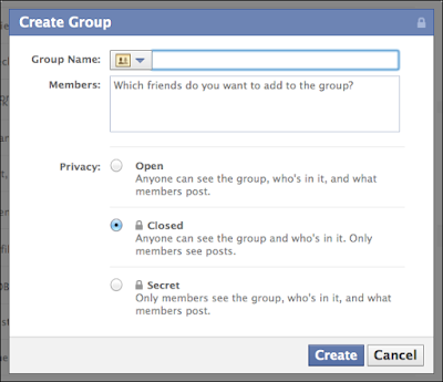 Create Facebook Groups